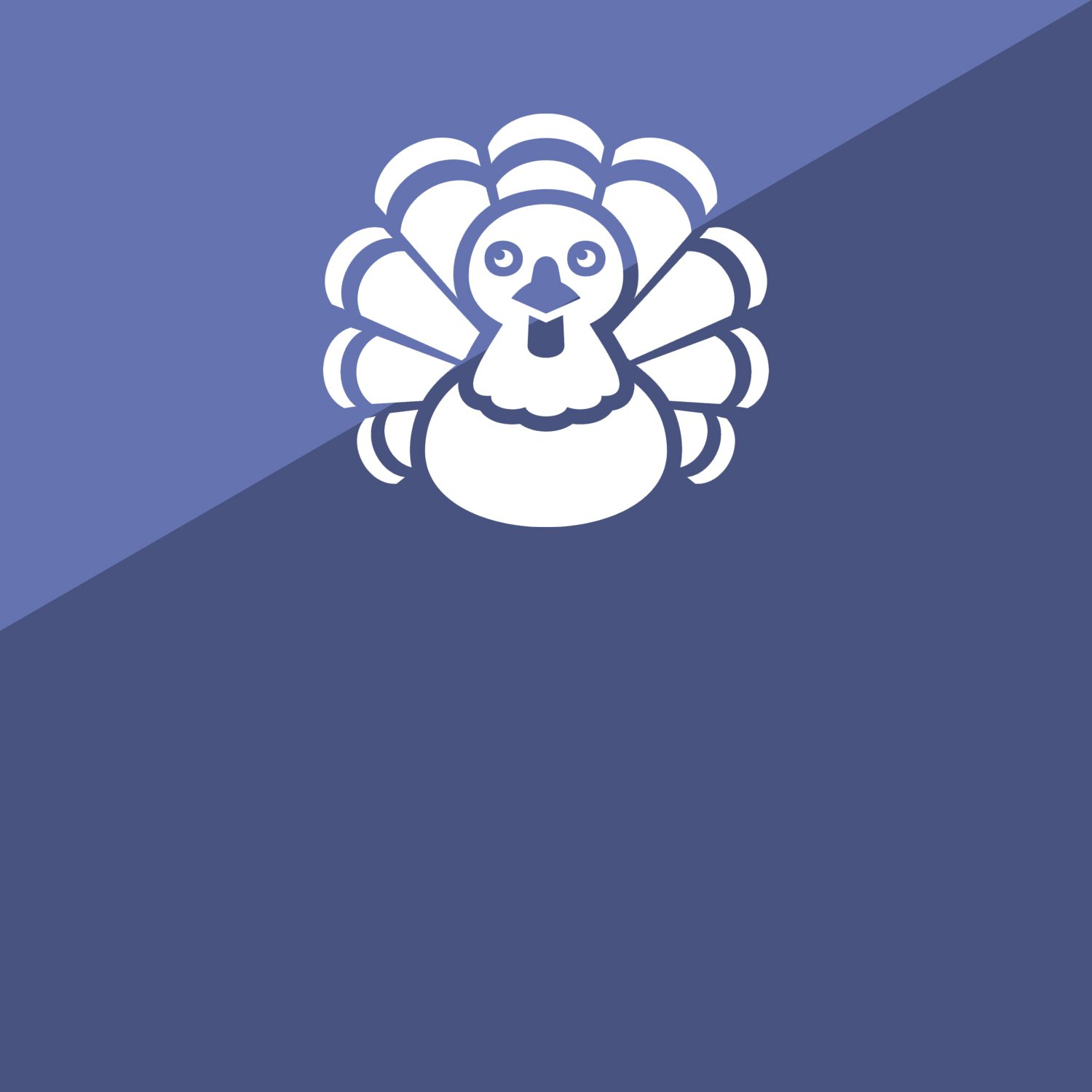 Custom Thanksgiving holiday card